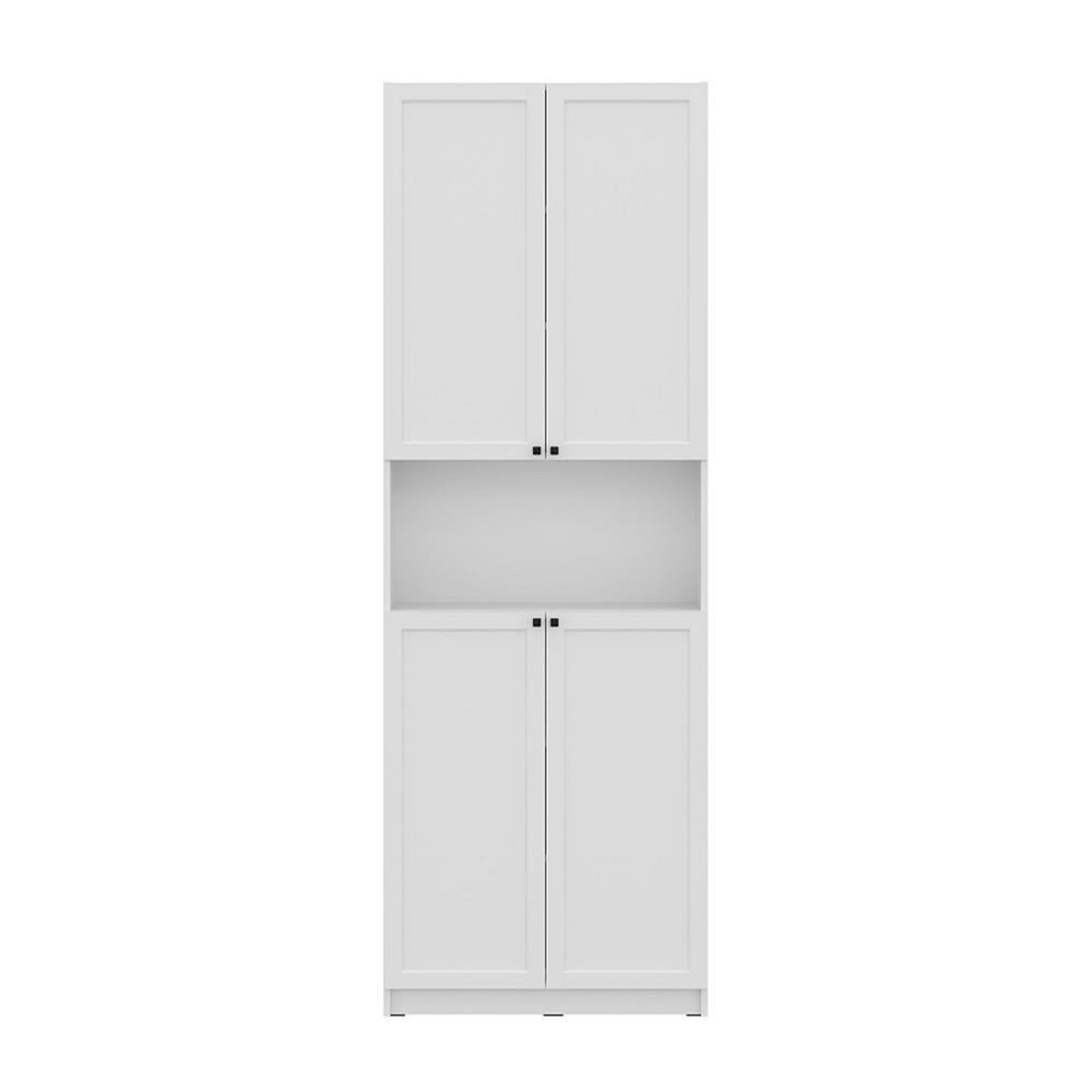 ตู้สูง บานผสม SB FURNITURE TRIXX 19247533 80 ซม. สีขาว