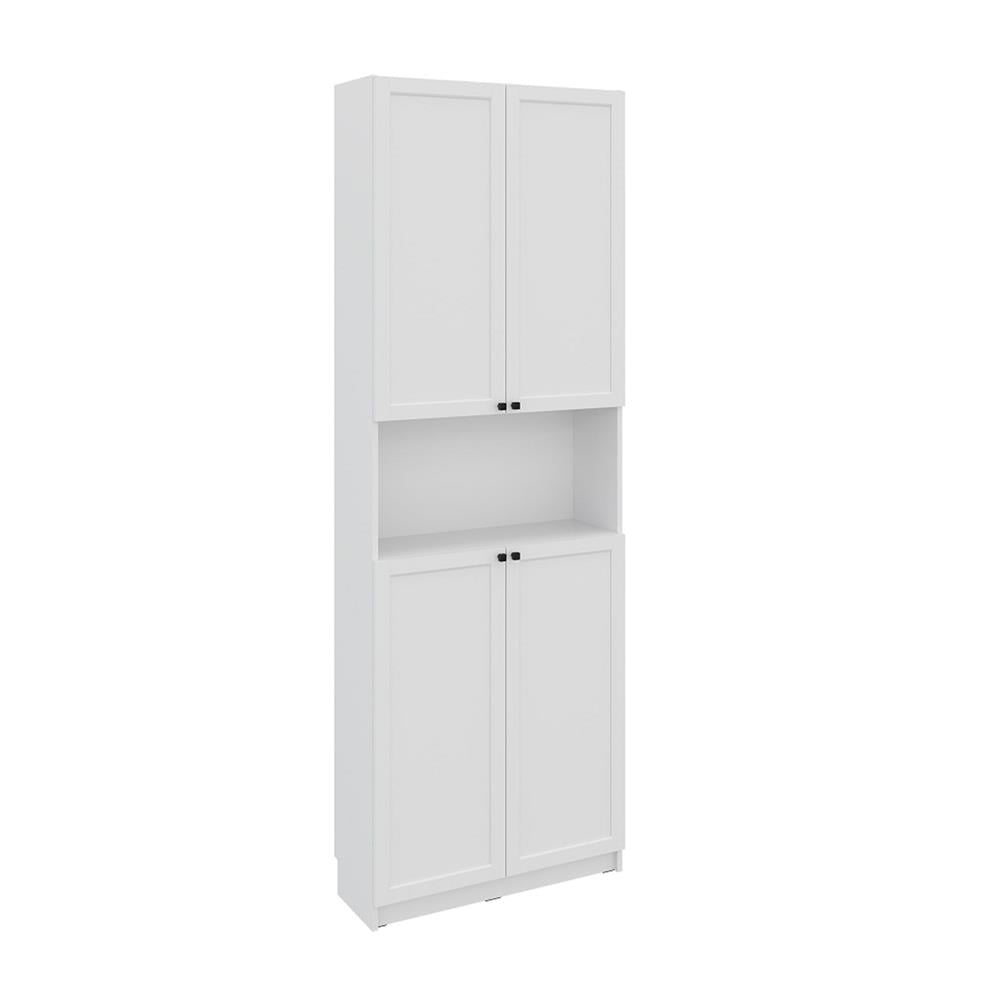 ตู้สูง บานผสม SB FURNITURE TRIXX 19247533 80 ซม. สีขาว