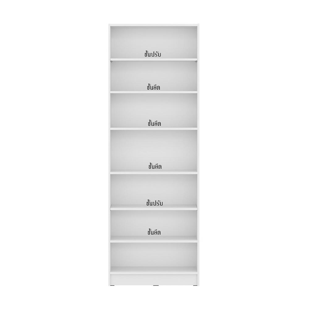 ตู้สูง บานผสม SB FURNITURE TRIXX 59064242 240 ซม. สีขาว