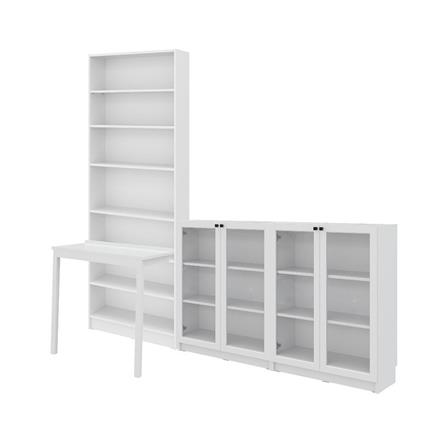 ตู้สูง บานผสม SB FURNITURE TRIXX 59064242 240 ซม. สีขาว_0