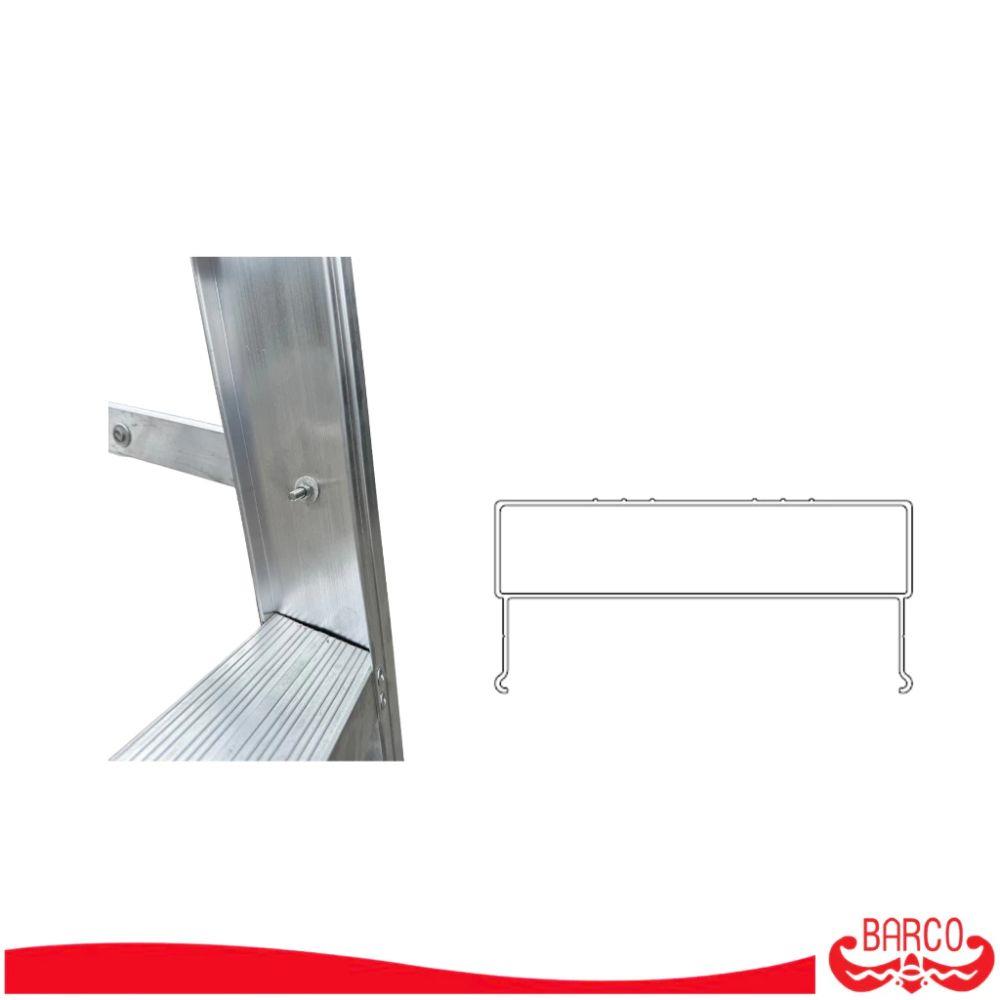 บันไดอะลูมิเนียมทรง A 2 ทาง BARCO 6 ขั้น