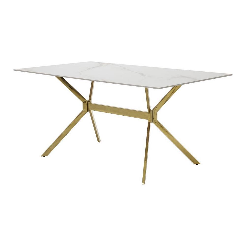 ชุดโต๊ะทานข้าว 4 ที่นั่ง SB FURNITURE LISVIE&LECTURE-PLUS 59064068 สีขาว