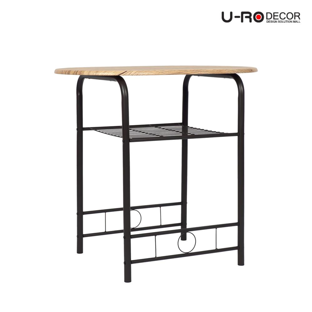 ชุดโต๊ะทานข้าว 2 ที่นั่ง U-RODECOR CHERRY 000002192  สีน้ำตาล/ดำ