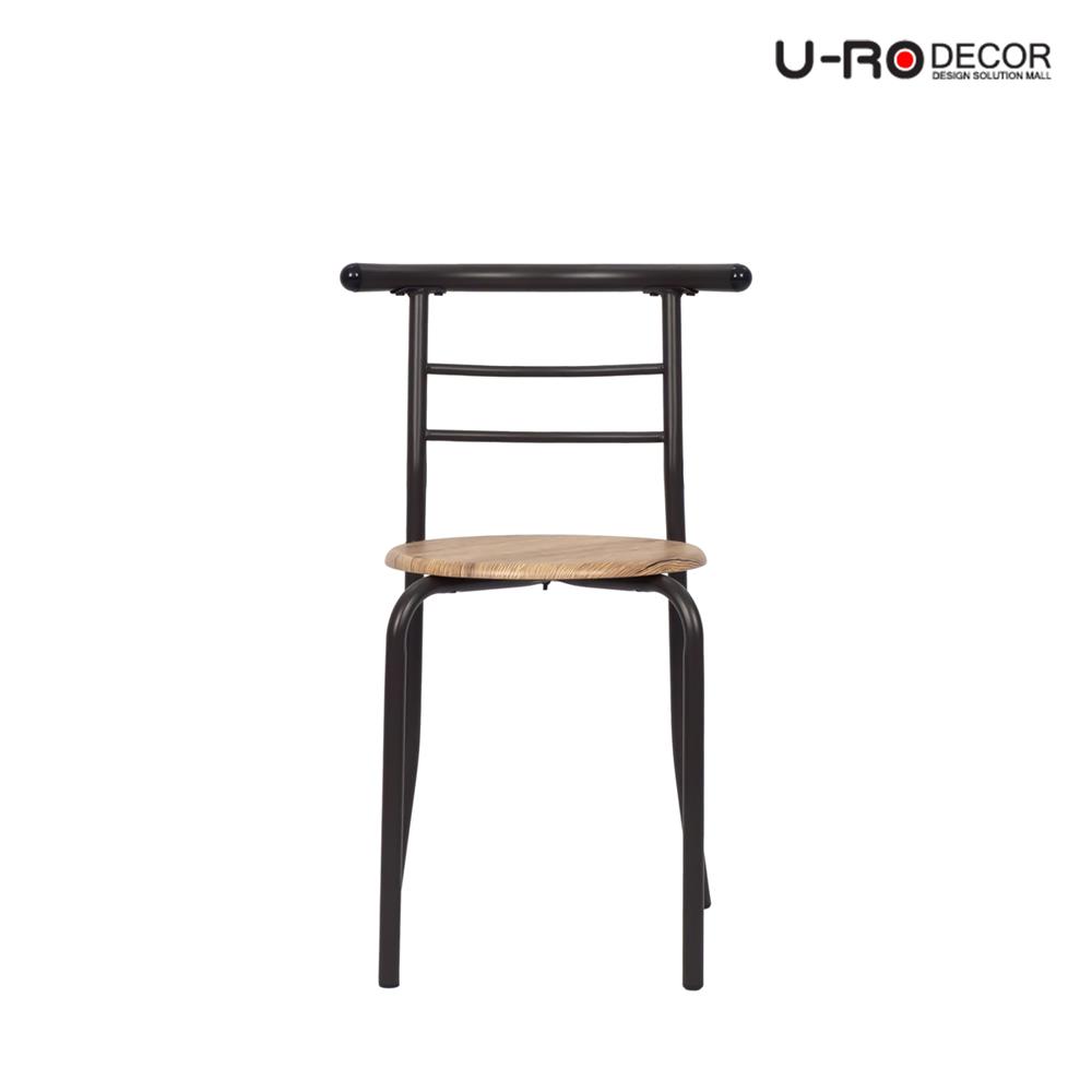 ชุดโต๊ะทานข้าว 2 ที่นั่ง U-RODECOR CHERRY 000002192  สีน้ำตาล/ดำ