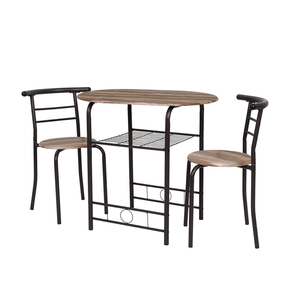 ชุดโต๊ะทานข้าว 2 ที่นั่ง U-RODECOR CHERRY 000002194 สีน้ำตาล