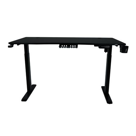 โต๊ะเกมมิ่งปรับระดับไฟฟ้า BEWELL TBS05 TOP10-140 140 ซม. สีดำ_1