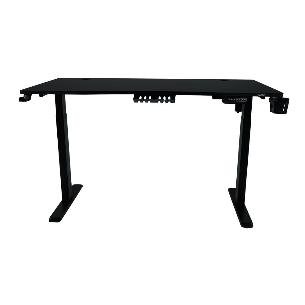 โต๊ะเกมมิ่งปรับระดับไฟฟ้า BEWELL TBS05 TOP05-160 ACC05 160 ซม. สีดำ