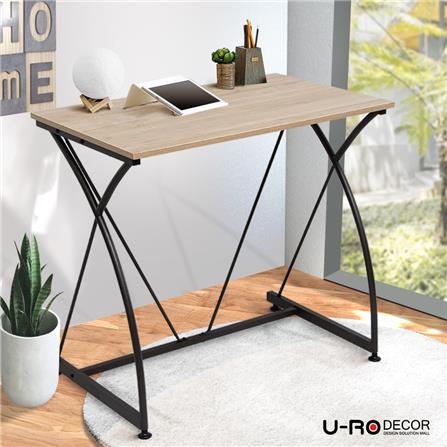 โต๊ะทำงานไม้ U-RODECOR BONUS 80 ซม. สีโอ๊ค_7