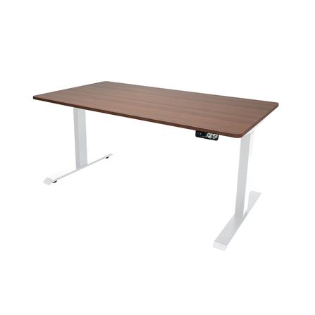 โต๊ะปรับระดับไฟฟ้า BEWELL TBS01 TOP07 150 ซม. สีขาว/น้ำตาล_0