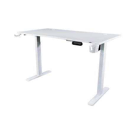 โต๊ะเกมมิ่งปรับระดับไฟฟ้า BEWELL TBS05 TOP05-120 ACC05 120 ซม. สีขาว_0