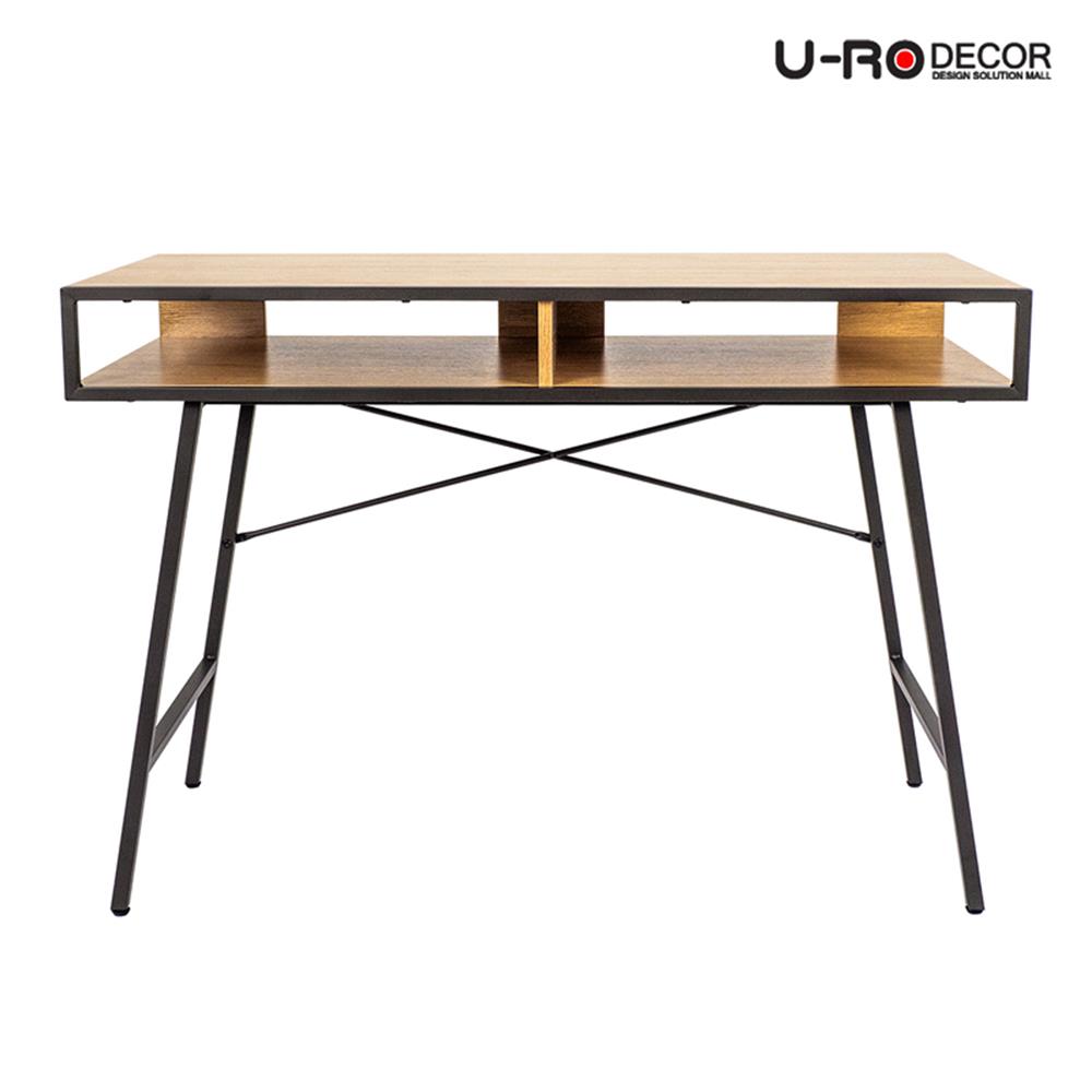 โต๊ะทำงานไม้ U-RODECOR BRUNO 110 ซม. สีโอ๊ค