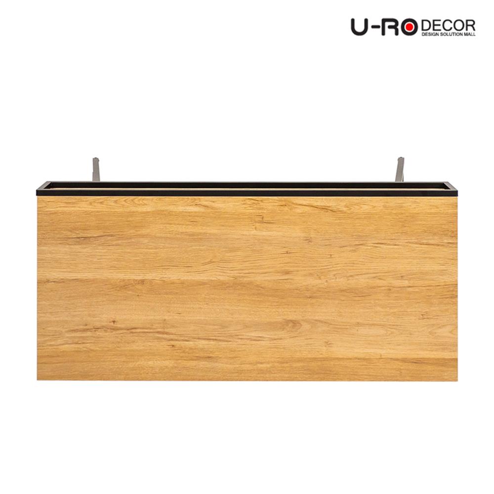 โต๊ะทำงานไม้ U-RODECOR BRUNO 110 ซม. สีโอ๊ค