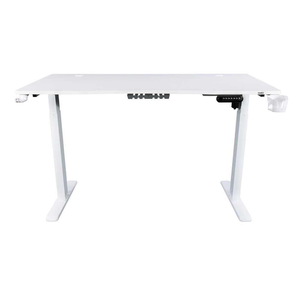 โต๊ะเกมมิ่งปรับระดับไฟฟ้า BEWELL TBS05-140 140 ซม. สีขาว