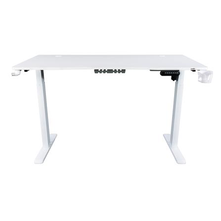 โต๊ะเกมมิ่งปรับระดับไฟฟ้า BEWELL TBS05-140 140 ซม. สีขาว_1