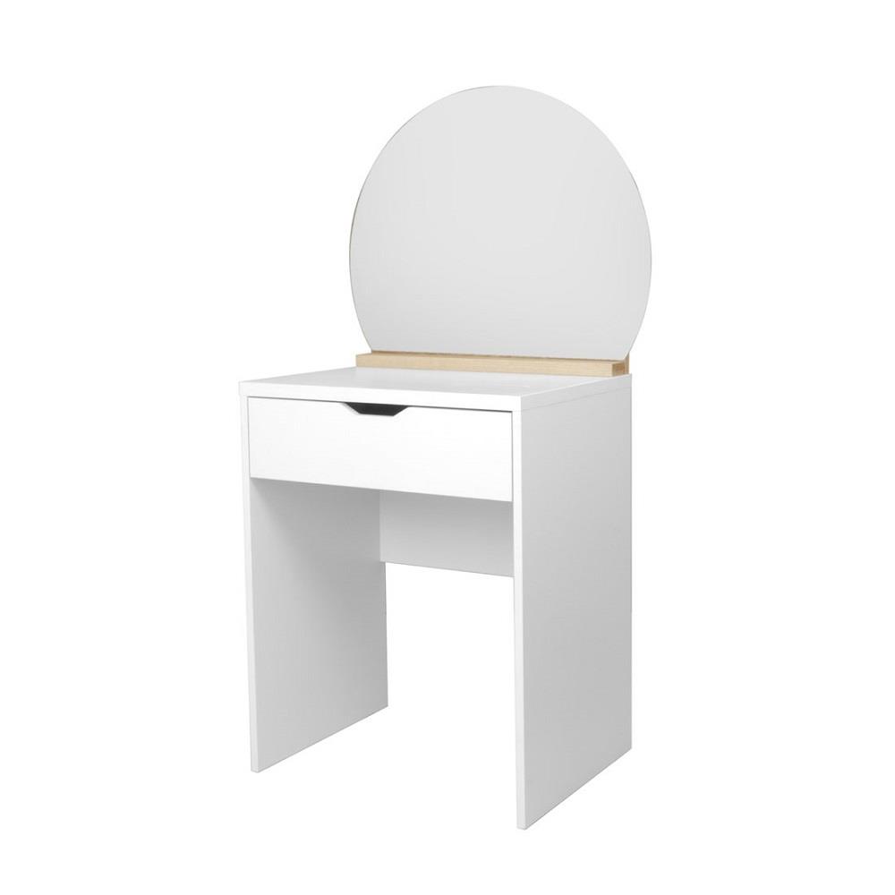 โต๊ะเครื่องแป้ง KONCEPT EMMI 19230814 60 ซม. สีขาว