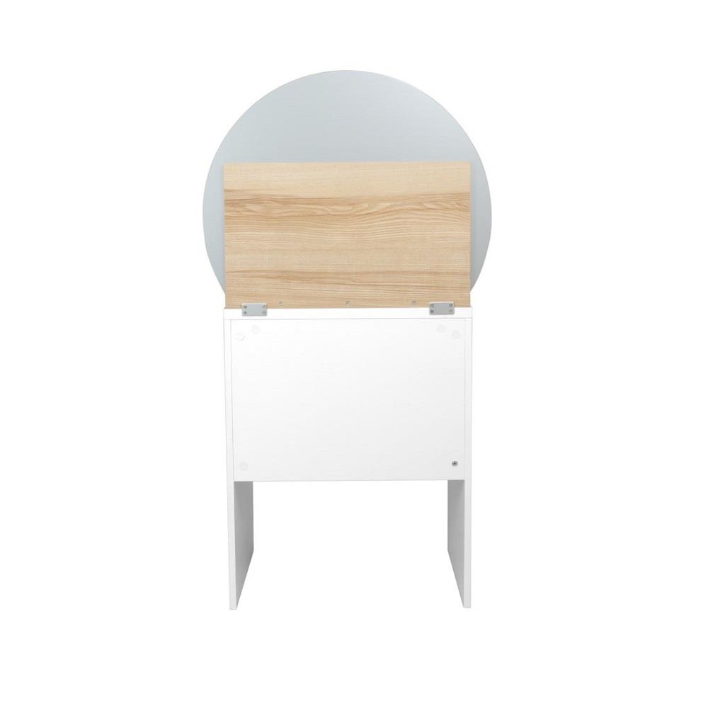 โต๊ะเครื่องแป้ง KONCEPT EMMI 19230814 60 ซม. สีขาว