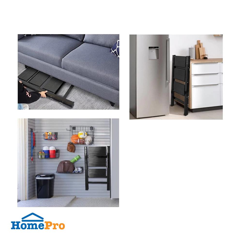 บันได STEP 2 ขั้น BARCO POHL-002 สีดำ