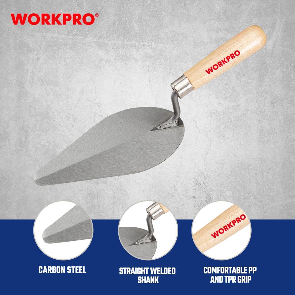 เกรียงฉาบปูนด้ามไม้ WORKPRO 6 นิ้ว 150 มม.