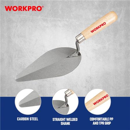 เกรียงฉาบปูนด้ามไม้ WORKPRO 6 นิ้ว 150 มม._2