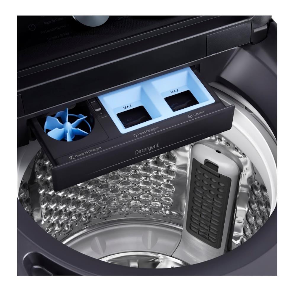 เครื่องซักผ้าฝาบน LG TX2522DT5G 22 กก. 800 RPM อินเวอร์เตอร์ สีดำ