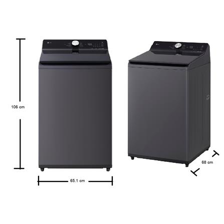 เครื่องซักผ้าฝาบน LG TX2522DT5G 22 กก. 800 RPM อินเวอร์เตอร์ สีดำ_6