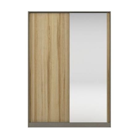 ตู้เสื้อผ้าบานเลื่อน KONCEPT BLOX 19222837 150 ซม. สีลินเบิร์กโอ๊ค_0