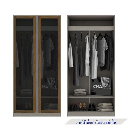 ตู้เสื้อผ้า 2 บานเปิด KONCEPT BLOX 59058145 150 ซม. สีเลกาโต้_2