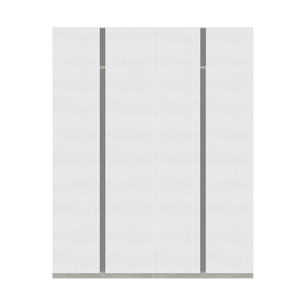 ตู้เสื้อผ้า 4 บานเปิด KONCEPT BLOX 59060175 200 ซม. สีขาว