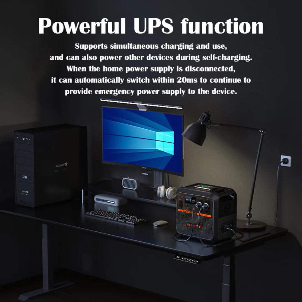 POWER BOX BLUETTI AC180P 1800 วัตต์ สีดำ