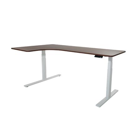 โต๊ะปรับระดับไฟฟ้า BEWELL TBS02 TOP09 180 ซม. สีน้ำตาล/ดำ_0