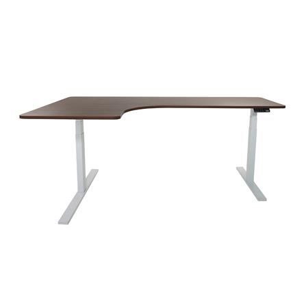 โต๊ะปรับระดับไฟฟ้า BEWELL TBS02 TOP09 180 ซม. สีน้ำตาล/ดำ_1