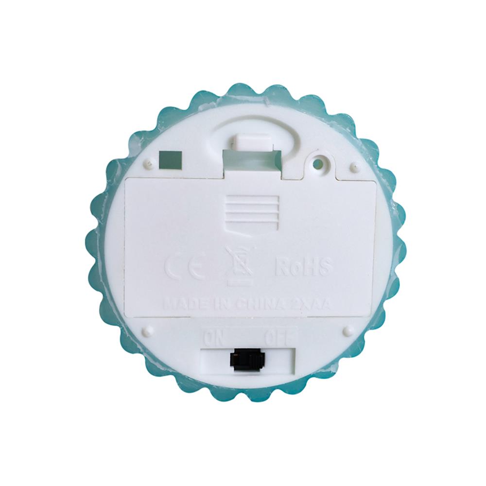 เทียนตกแต่ง LED CLAIRE WAVY 3.5 ซม. สีฟ้า