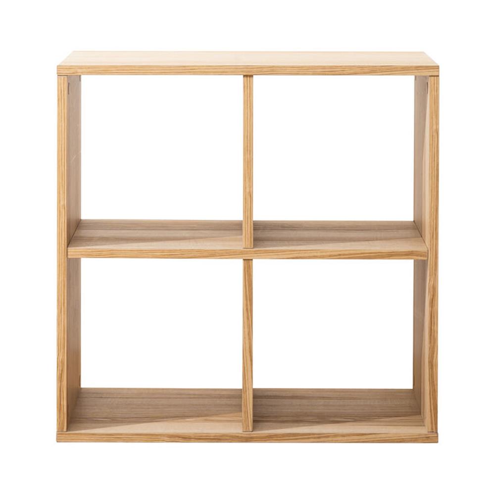 ชั้นวางของโล่ง 4 ช่อง KONCEPT KORA 19231433 65 ซม. สีลินเบิร์กโอ๊ค