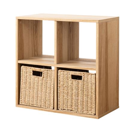 ชั้นวางของโล่ง 4 ช่อง KONCEPT KORA 19231433 65 ซม. สีลินเบิร์กโอ๊ค_0