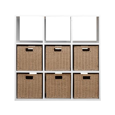 ชั้นวางของโล่ง 9 ช่อง KONCEPT KORA 19231438 97 ซม. สีขาว_1