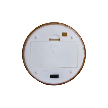 เทียนตกแต่ง LED ขอบสูง CLAIRE 12.5 ซม. สีเหลืองอำพัน_3