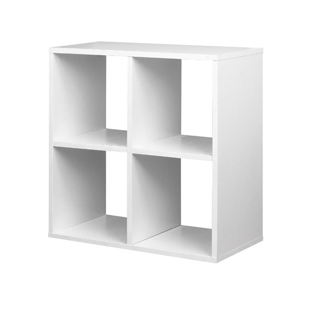 ชั้นวางของโล่ง 4 ช่อง KONCEPT KORA 19231434 65 ซม. สีขาว