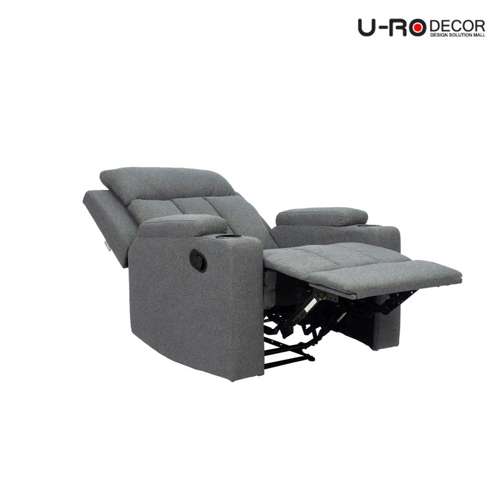 RECLINER U-RODECOR JACOB สีเทาเข้ม