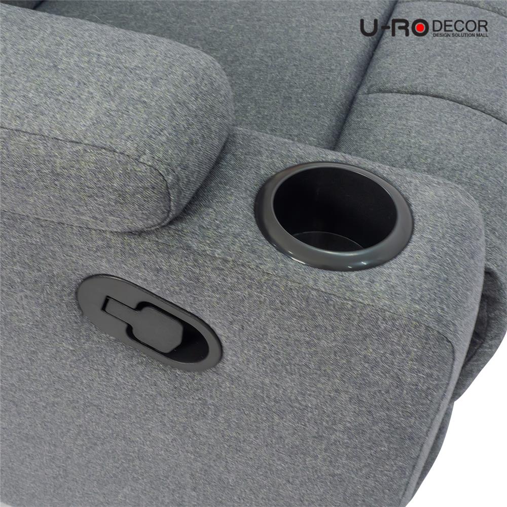 RECLINER U-RODECOR JACOB สีเทาเข้ม