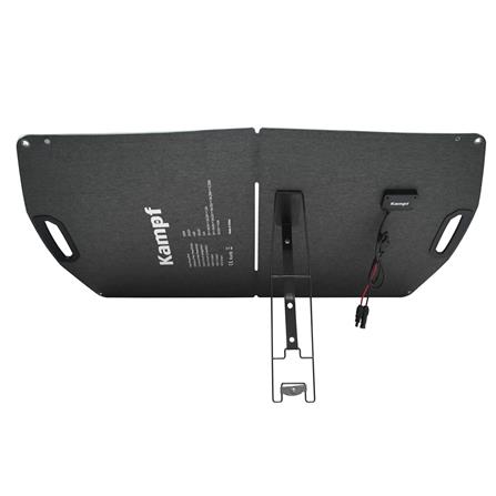 แผงโซลาร์เซลล์แบบพกพา KAMPF KP-100 100 วัตต์ สีดำ_6