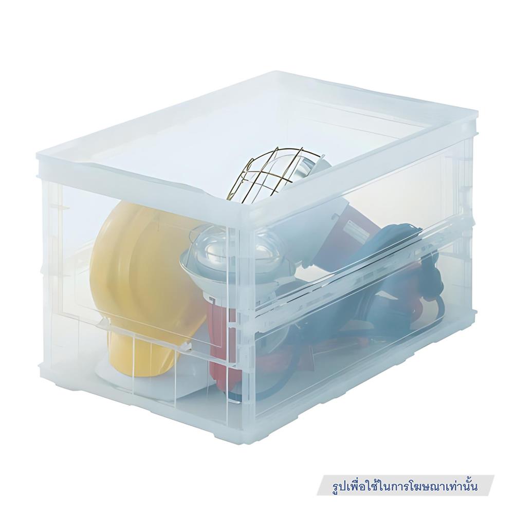 กล่องเครื่องมือ DIY TRUSCO TR-S20B 20 ลิตร สีฟ้า/ใส