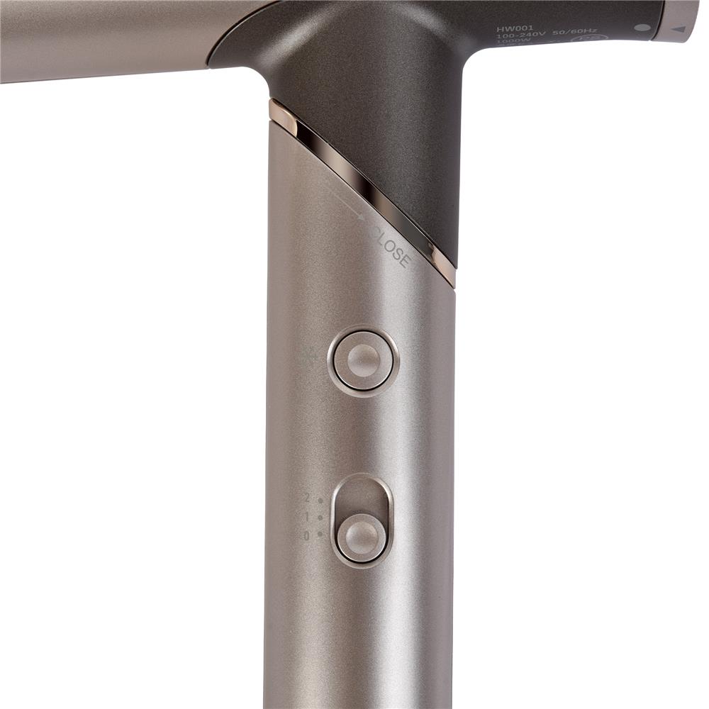 ไดร์เป่าผม KINUJO HBTHDLGN00001 1,000 วัตต์ สีทอง