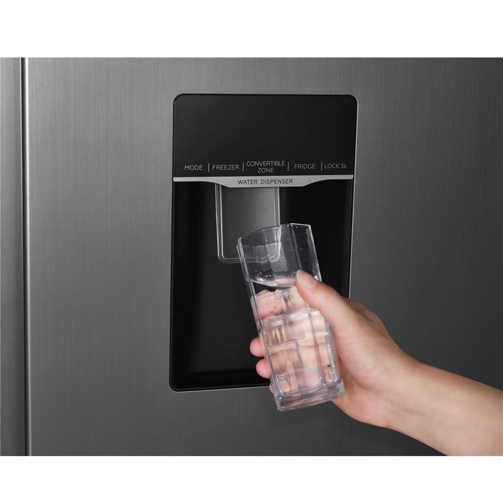 ตู้เย็น SIDE BY SIDE HAFELE 495.06.236 20.9 คิว สีดำ