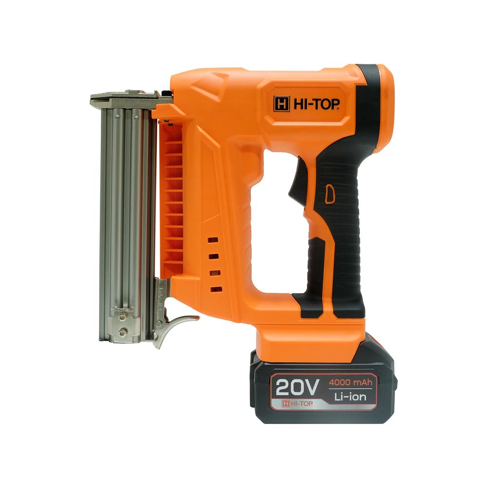 เครื่องยิงตะปูไร้สาย (พร้อมแบตเตอรี่) HI-TOP FJ-20 30 มม. 20 โวลต์