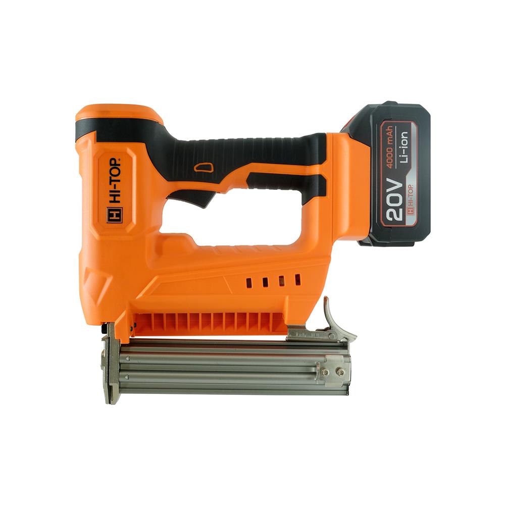 เครื่องยิงตะปูไร้สาย (พร้อมแบตเตอรี่) HI-TOP FJ-20 30 มม. 20 โวลต์