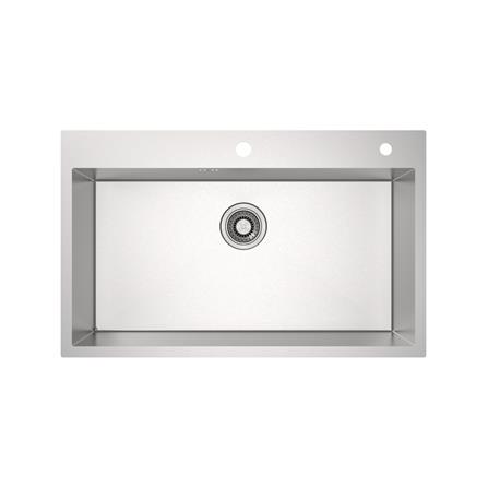 ซิงค์ฝัง 1 หลุม MEX SQ82-MF สีเงิน_1