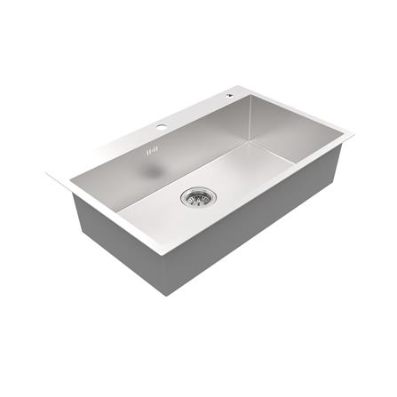 ซิงค์ฝัง 1 หลุม MEX SQ82-MF สีเงิน_2