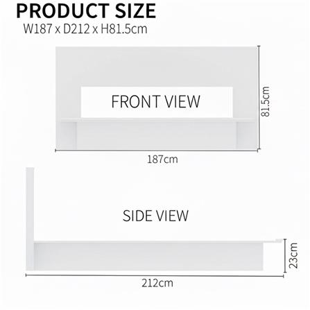 เตียง 6 ฟุต TOMATO HOME B-DK-02 สีอิชิโอ๊ค_5