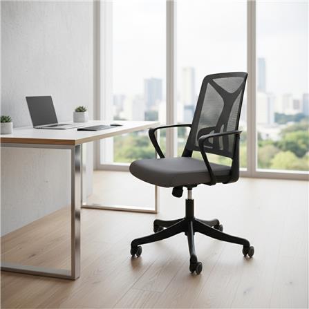 เก้าอี้สำนักงาน PRELUDE PB-1571L สีเทา_5