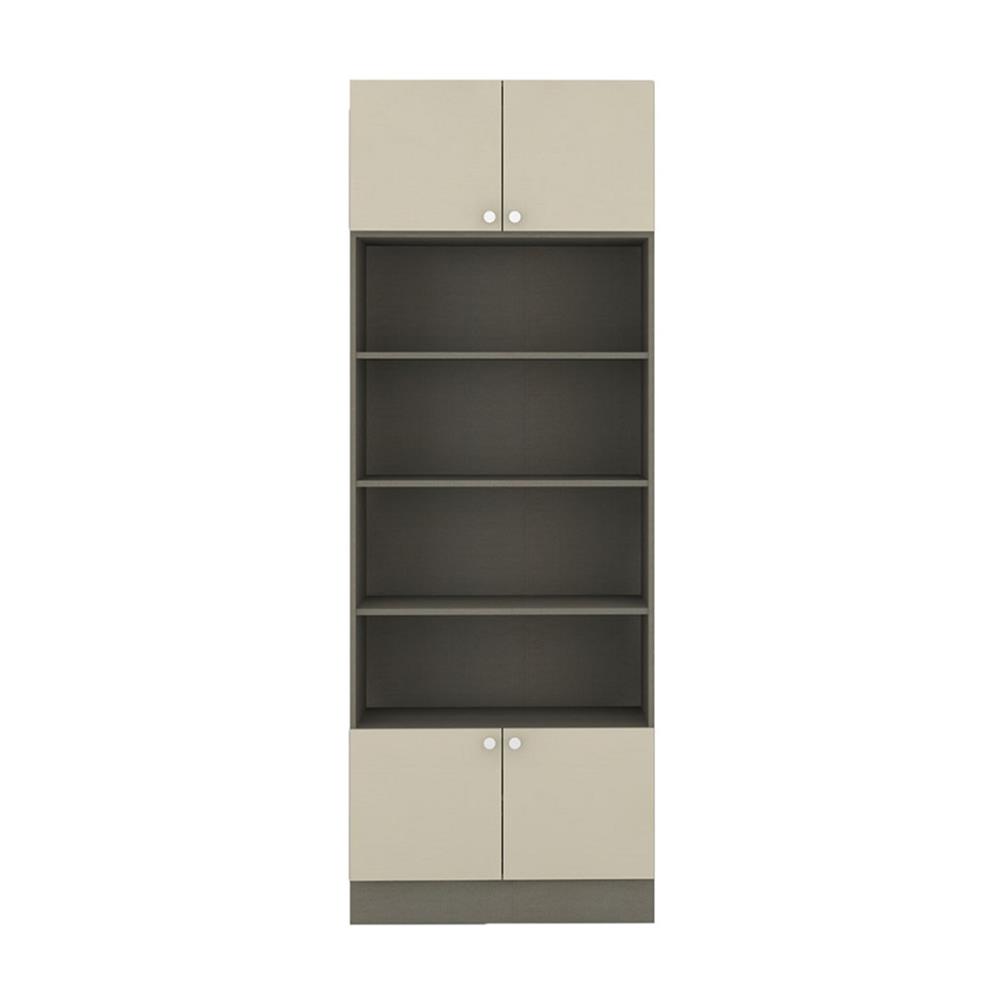 ตู้สูงบานผสม KONCEPT CONTINI PLUS 19232979 80 ซม. สีครีม